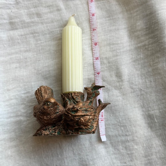 WINTERTHUR‎ Exclusive Bronze Bird Nest Candle Holder with Eggs - Picture 9 of 9